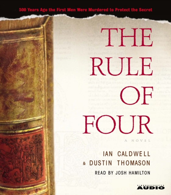 The Rule of Four, eAudiobook MP3 eaudioBook