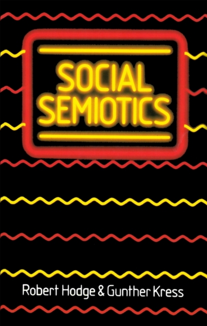 Social Semiotics, Paperback / softback Book