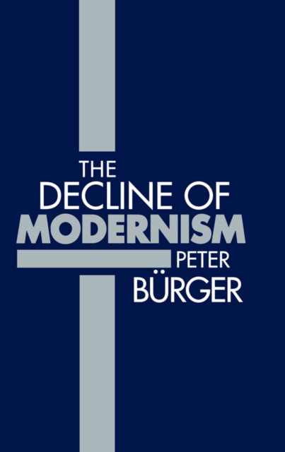 The Decline of Modernism, Hardback Book