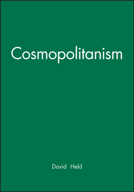 Cosmopolitanism, Hardback Book