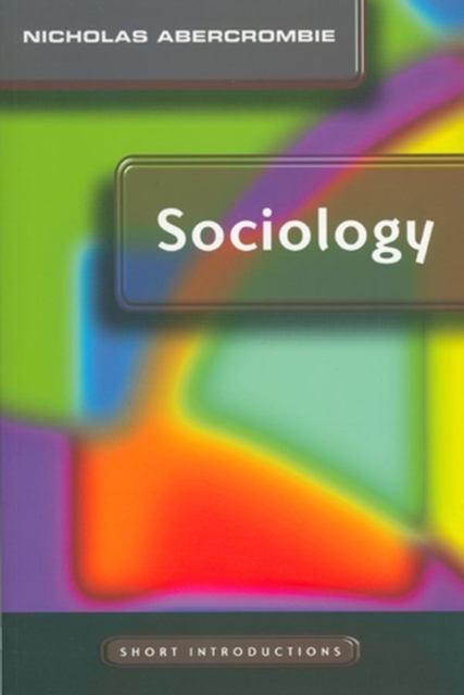 Sociology : A Short Introduction, Paperback / softback Book
