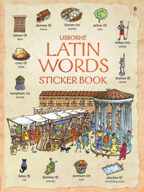 Latin Words Sticker Book, Paperback / softback Book