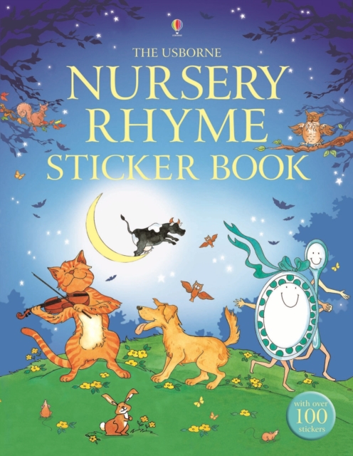 Nursery Rhyme Sticker Book, Paperback Book