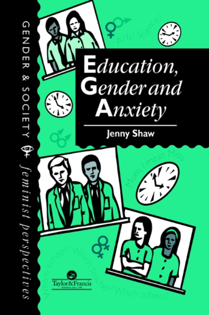 Education, Gender And Anxiety, Paperback / softback Book