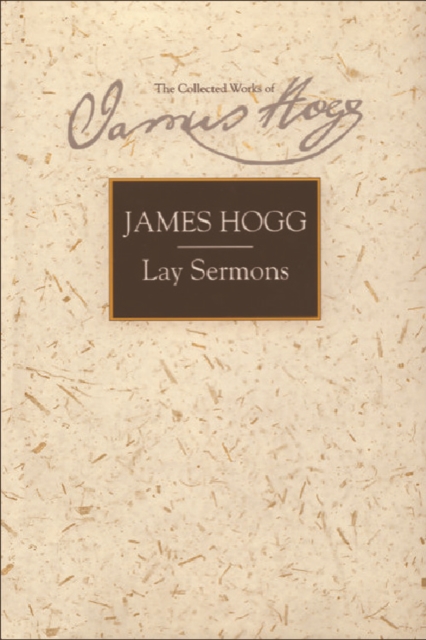 Lay Sermons, Hardback Book