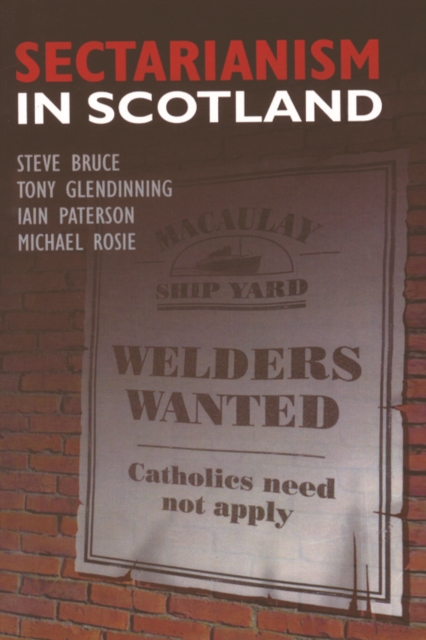 Sectarianism in Scotland, Paperback / softback Book