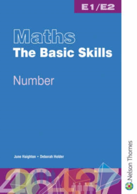 Maths the Basic Skills Number Worksheet Pack E1/E2, Paperback Book