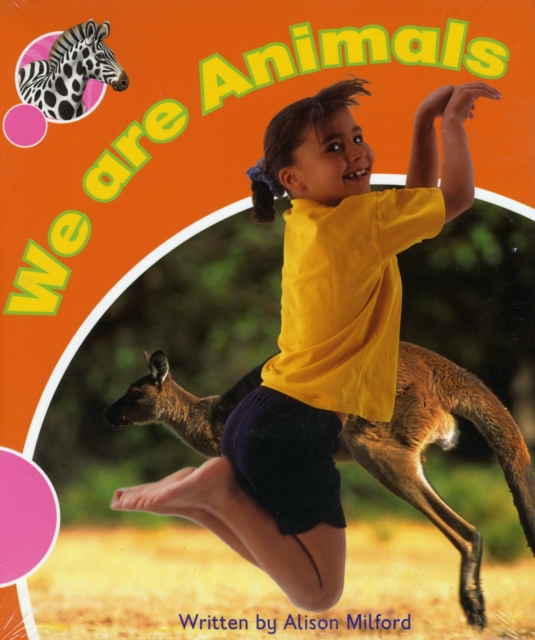 Spotty Zebra Pink A Change We are Animals (x6), Multiple copy pack Book