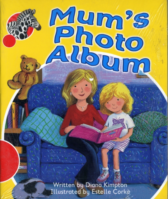 Spotty Zebra Red Change Mum's Photo Album (x6), Multiple copy pack Book