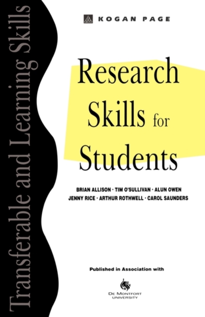 Research Skills for Students, Paperback / softback Book