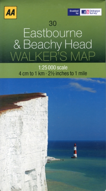Eastbourne and Beachy Head, Sheet map, folded Book