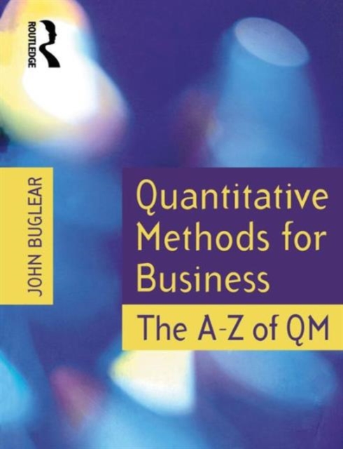 Quantitative Methods for Business, Paperback / softback Book