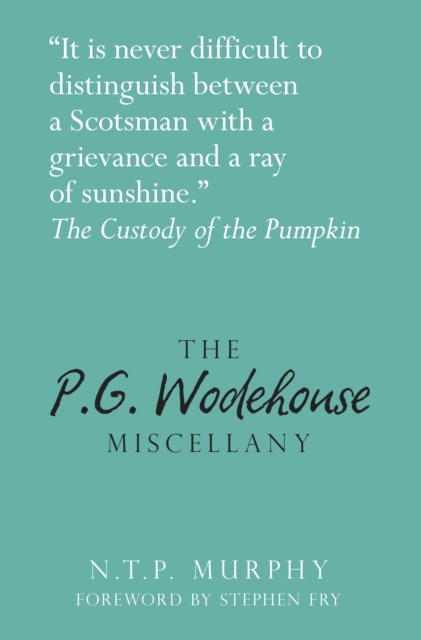 The P.G. Wodehouse Miscellany, Hardback Book