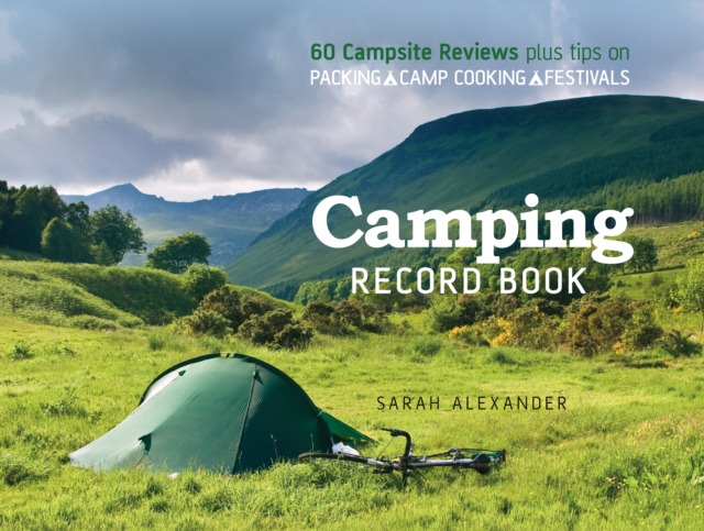 Camping Record Book, Hardback Book