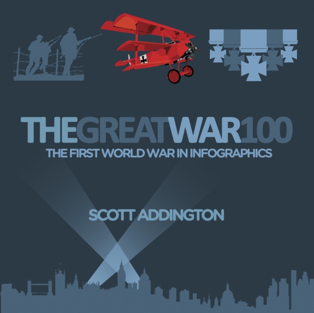 The Great War 100 : The First World War in Infographics, Hardback Book