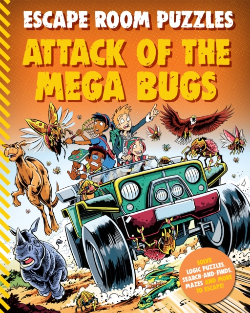 Escape Room Puzzles: Attack of the Mega Bugs, Paperback / softback Book