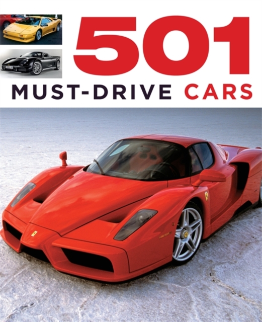 501 Must-Drive Cars, Paperback Book