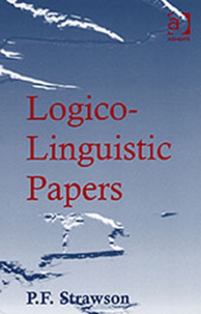 Logico-Linguistic Papers, Paperback / softback Book