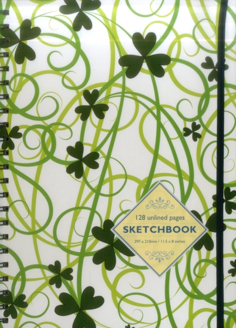 Sketchbook: Shamrock, Spiral bound Book