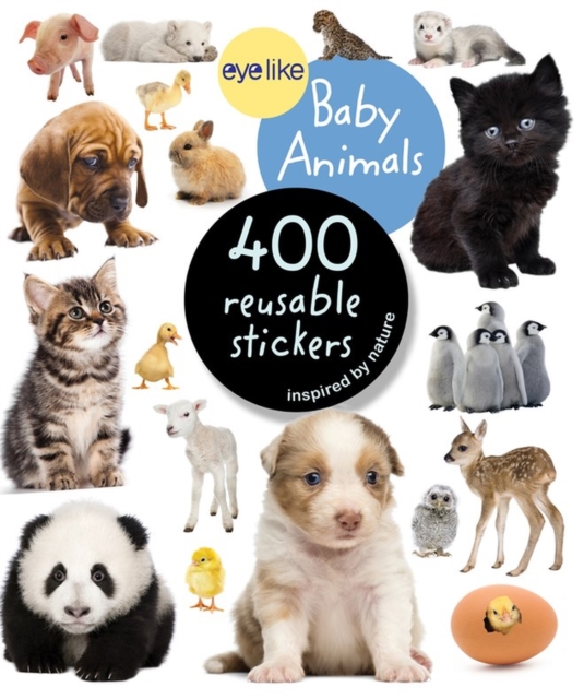 Eyelike Stickers: Baby Animals, Paperback / softback Book