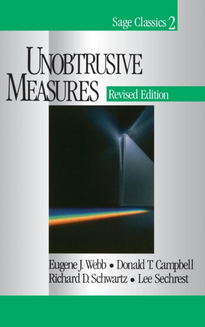 Unobtrusive Measures, Hardback Book