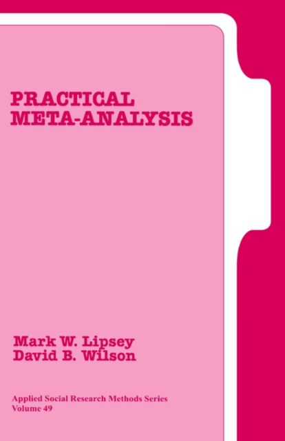 Practical Meta-Analysis, Hardback Book
