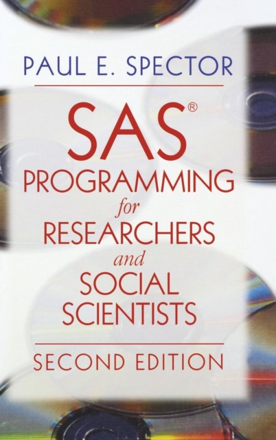 SAS Programming for Researchers and Social Scientists, Hardback Book