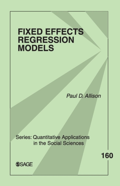 Fixed Effects Regression Models, Paperback / softback Book
