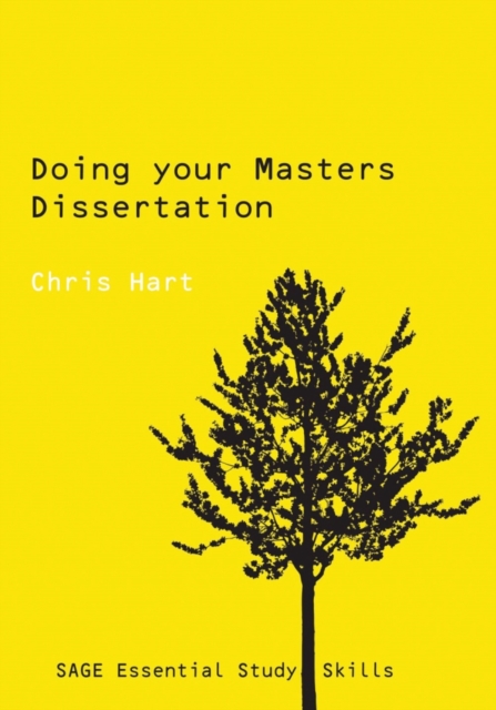 Doing Your Masters Dissertation, Hardback Book
