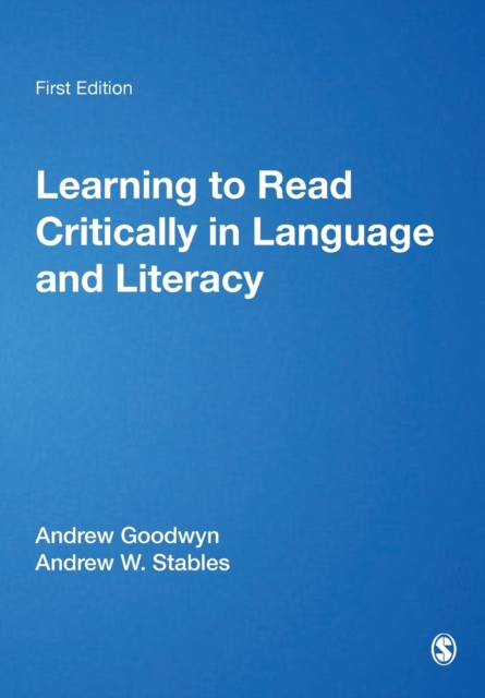 Learning to Read Critically in Language and Literacy, Paperback / softback Book