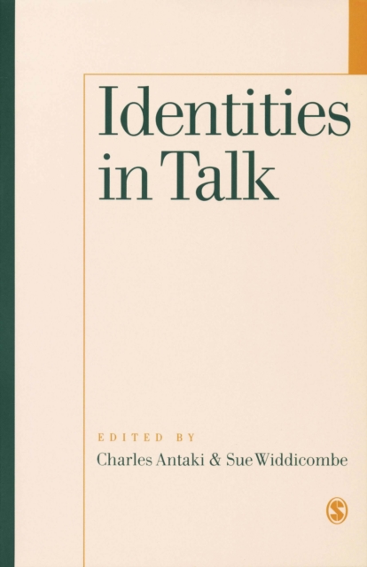 Identities in Talk, Paperback / softback Book