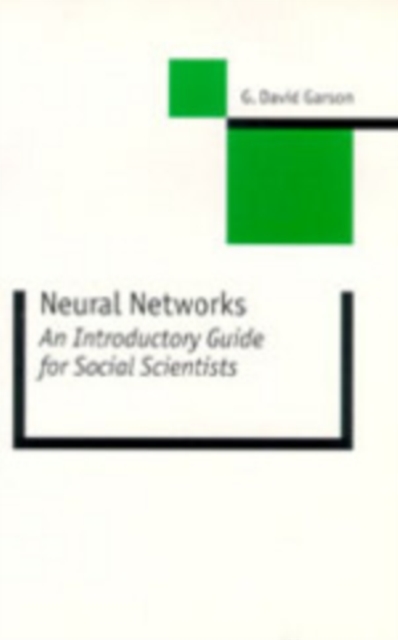 Neural Networks : An Introductory Guide for Social Scientists, Hardback Book