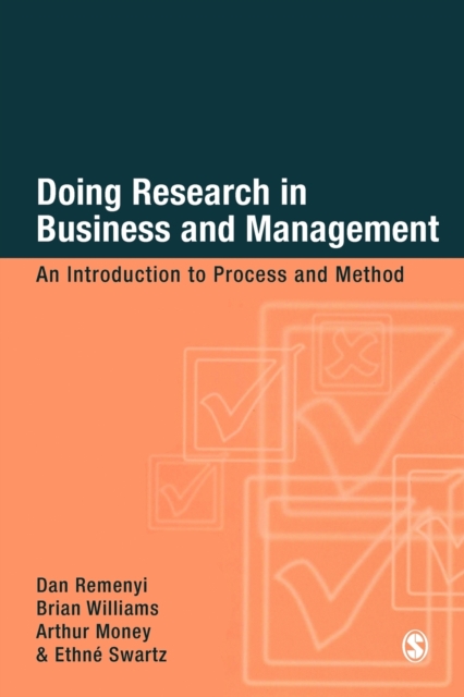 Doing Research in Business and Management : An Introduction to Process and Method, Paperback / softback Book