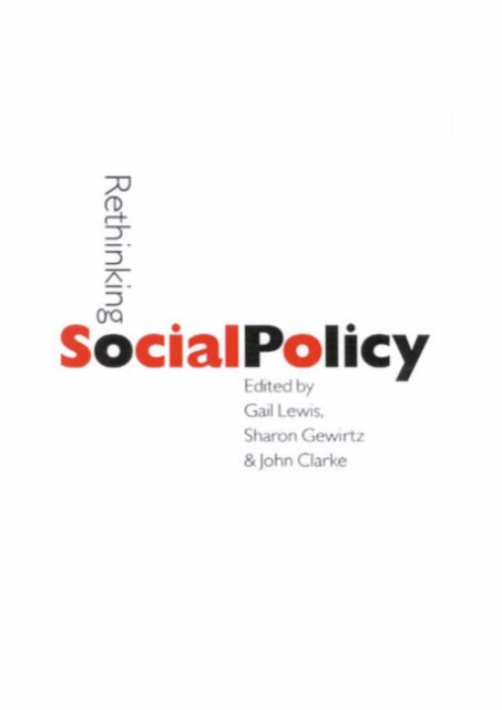 Rethinking Social Policy, Hardback Book