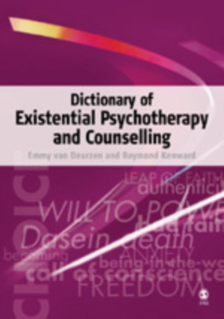 Dictionary of Existential Psychotherapy and Counselling, Hardback Book