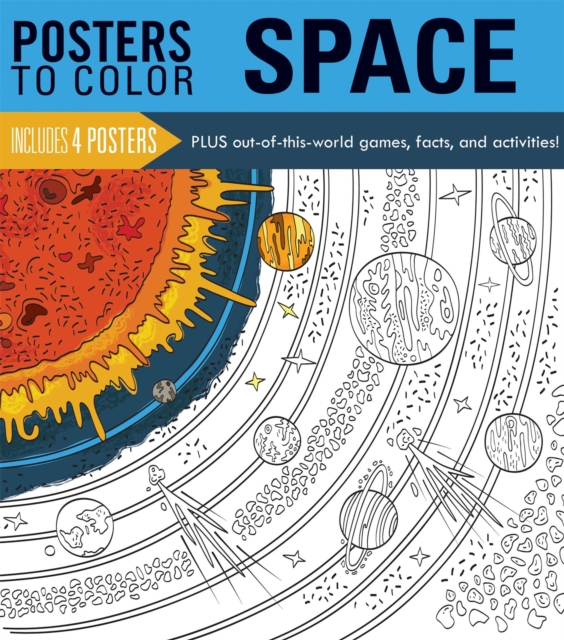 Posters to Color: Space, Paperback / softback Book