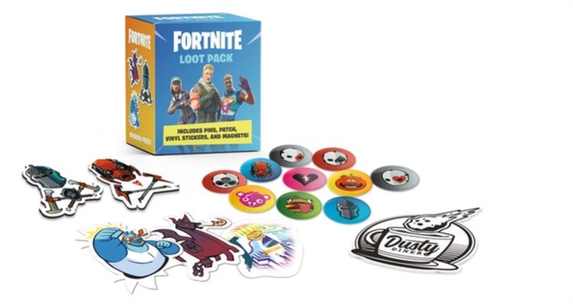 FORTNITE (Official) Loot Pack : Includes Pins, Patch, Vinyl Stickers, and Magnets!, Multiple-component retail product Book