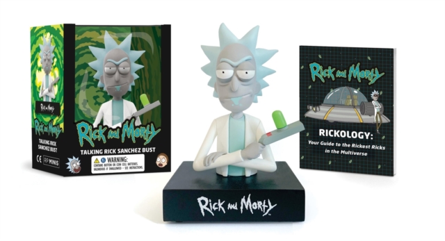 Rick and Morty Talking Rick Sanchez Bust, Multiple-component retail product Book