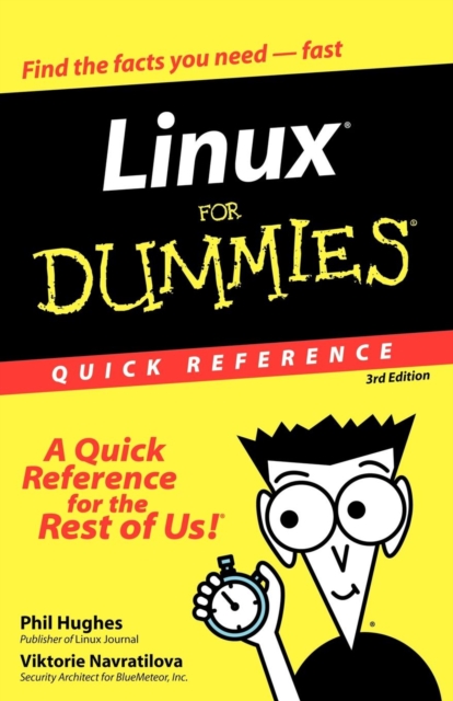 Linux for Dummies Quick Reference, Paperback Book