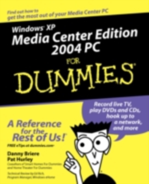 Windows XP Media Center Edition 2004 PC For Dummies, PDF eBook