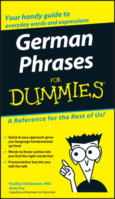 German Phrases For Dummies, Paperback / softback Book