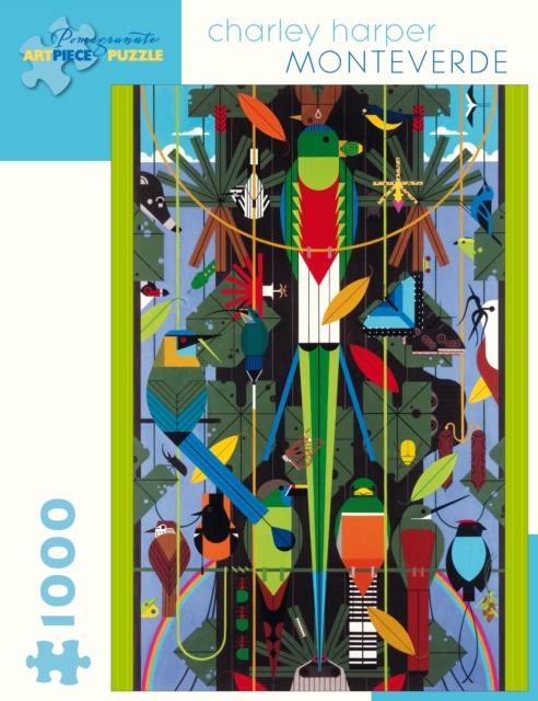 Monteverde 1000-Piece Jigsaw Puzzle, Other merchandise Book