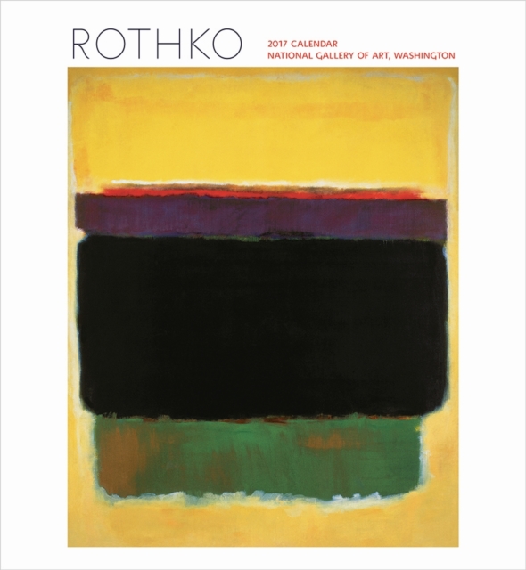 Rothko 2017 Wall Calendar, Calendar Book