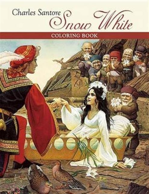 Charles Santore Snow White Coloring Book, Paperback / softback Book