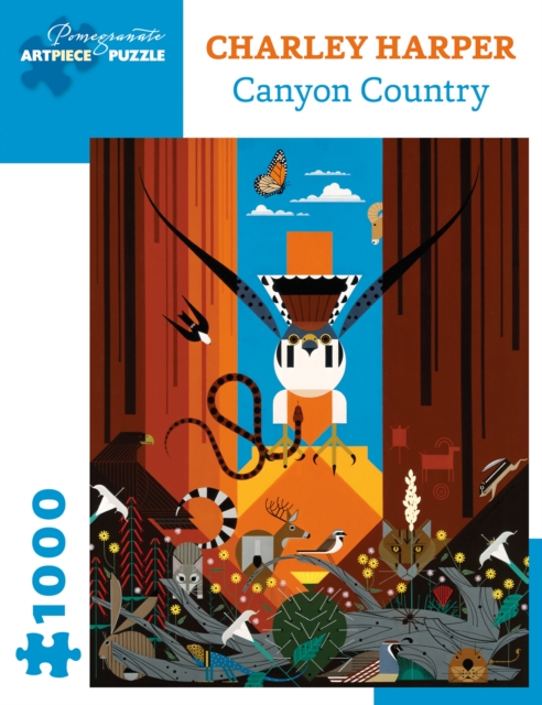 Charley Harper : Canyon Country 1000-Piece Jigsaw Puzzle, Other merchandise Book