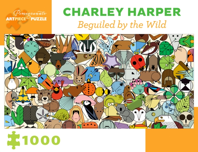 Charley Harper Beguiled by the Wild 1000-Piece Jigsaw, Other merchandise Book