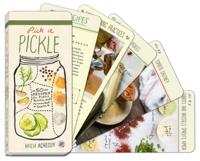Pick a Pickle : 50 Recipes for Pickles, Relishes, and Fermented Snacks: A Cookbook, Novelty book Book