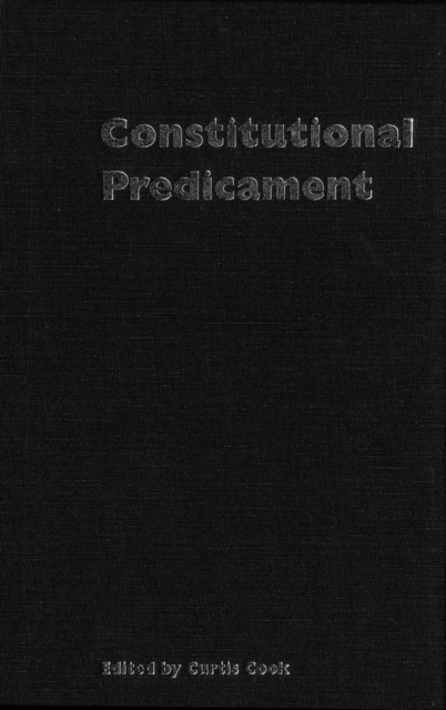 Constitutional Predicament : Canada after the Referendum of 1992, PDF eBook