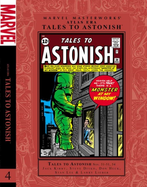 Marvel Masterworks: Atlas Era Tales To Astonish Vol. 4, Hardback Book