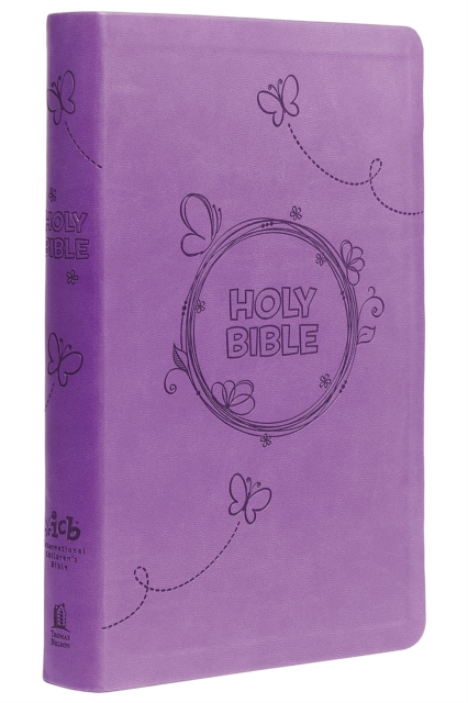 ICB, Holy Bible, Leathersoft, Purple : International Children's Bible, Leather / fine binding Book